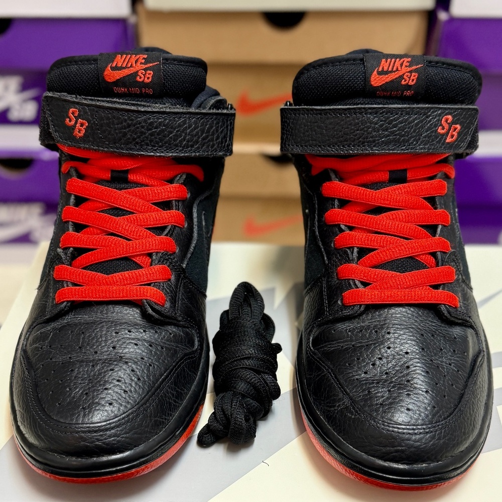 Size 11.5 - Nike Dunk Pro SB Mid Halloween 2014-(314383-022)- GREAT CONDITION